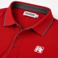 Preview: Polo-Shirt | R-Logo | stretch | dunkelrot